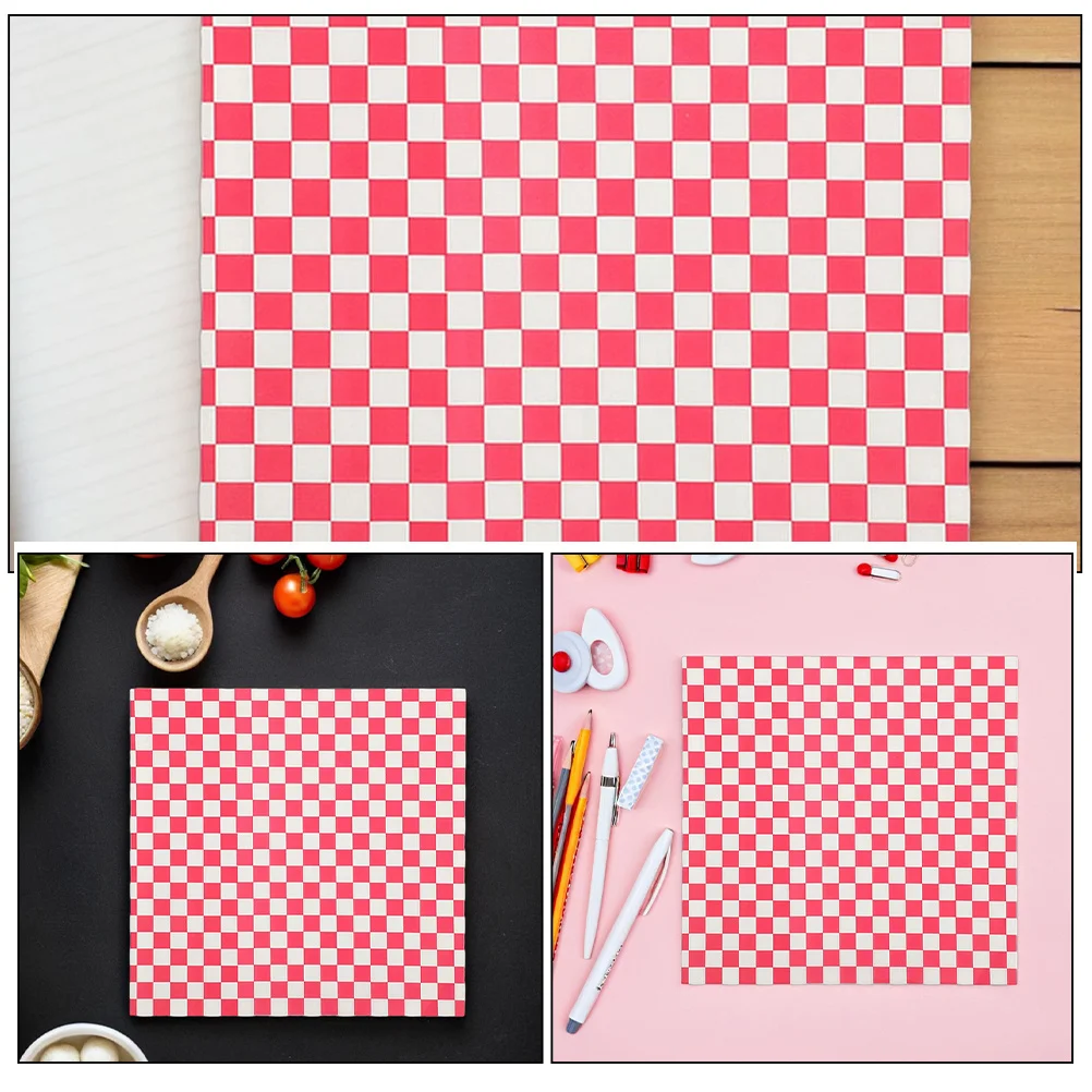 100Pcs Food Packaging Paper Greaseproof Burger Wrapping Sheets for Sandwiches Baked Goods Picnic Food Wrap Paper Liners