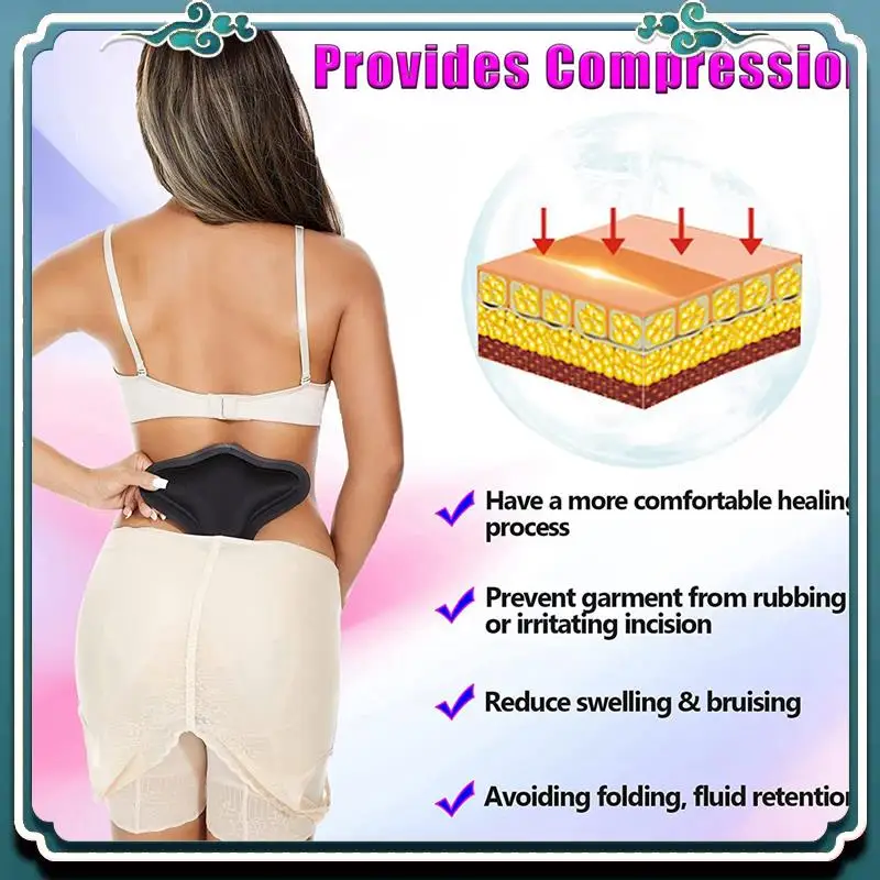 

Reliable 6X Lipo Foam Back Board, BBL Lumbar Molder, Back Compression Lipo Foam Board For BBL & Liposuction Post Surgery Recover