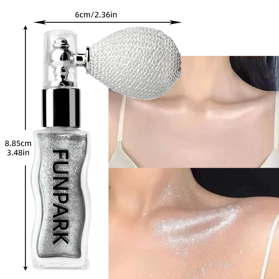 4 Colors High Gloss Powder Glitter Highlight Contour Brightens Whole Body&Face Highlighter  Bronzer Face Makeup Eye Cosmetics