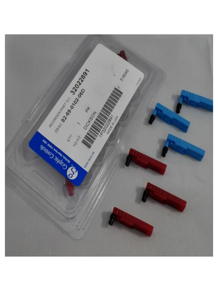 DICKSON PENTA GRUPELATORE CARTO Temperatura e Umidità P246 ROSSO+BLU