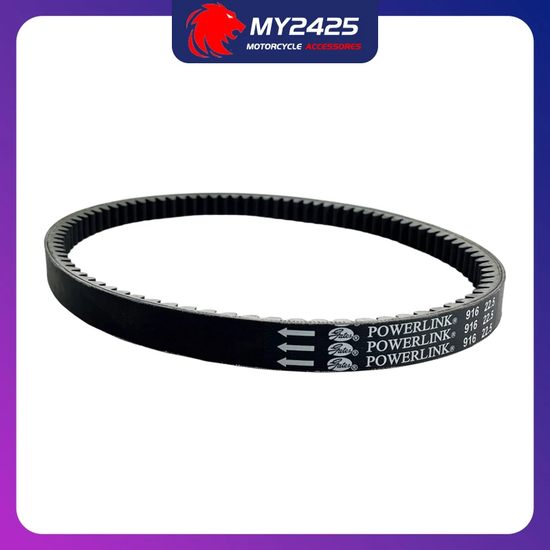 

916 22.5 Motorcycle Scooter Drive Belt Transmission Belt 916x22.5 Qianjiang 250 Hong 250 QJ250