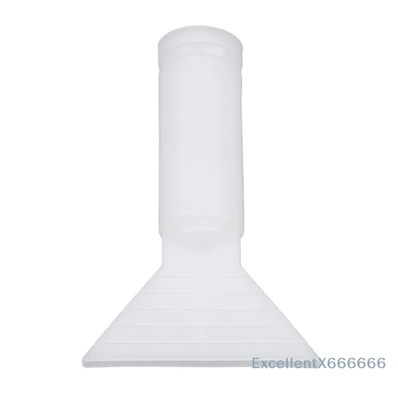 AB Static Mixer Tube Flat Nozzle Adapter Wide Caliber External Thread for Epoxy Resin Craft Making Dispensing