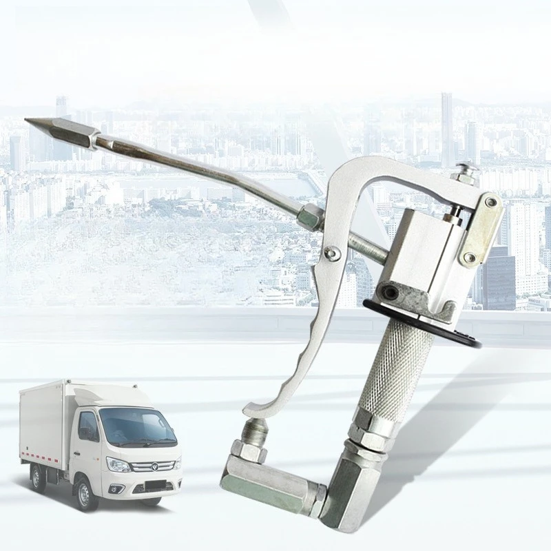 

High pressure pneumatic universal butter gun butter head oil injector, manual butter machine accessories