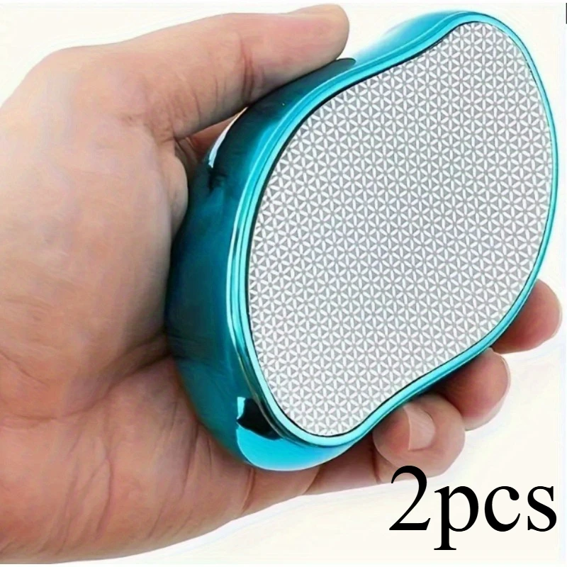2pcs Manual Hair Removal and Exfoliation Tool Multifunctional, Ergonomic Design, Home Use, Stylish Beauty Device, Smooth Surface