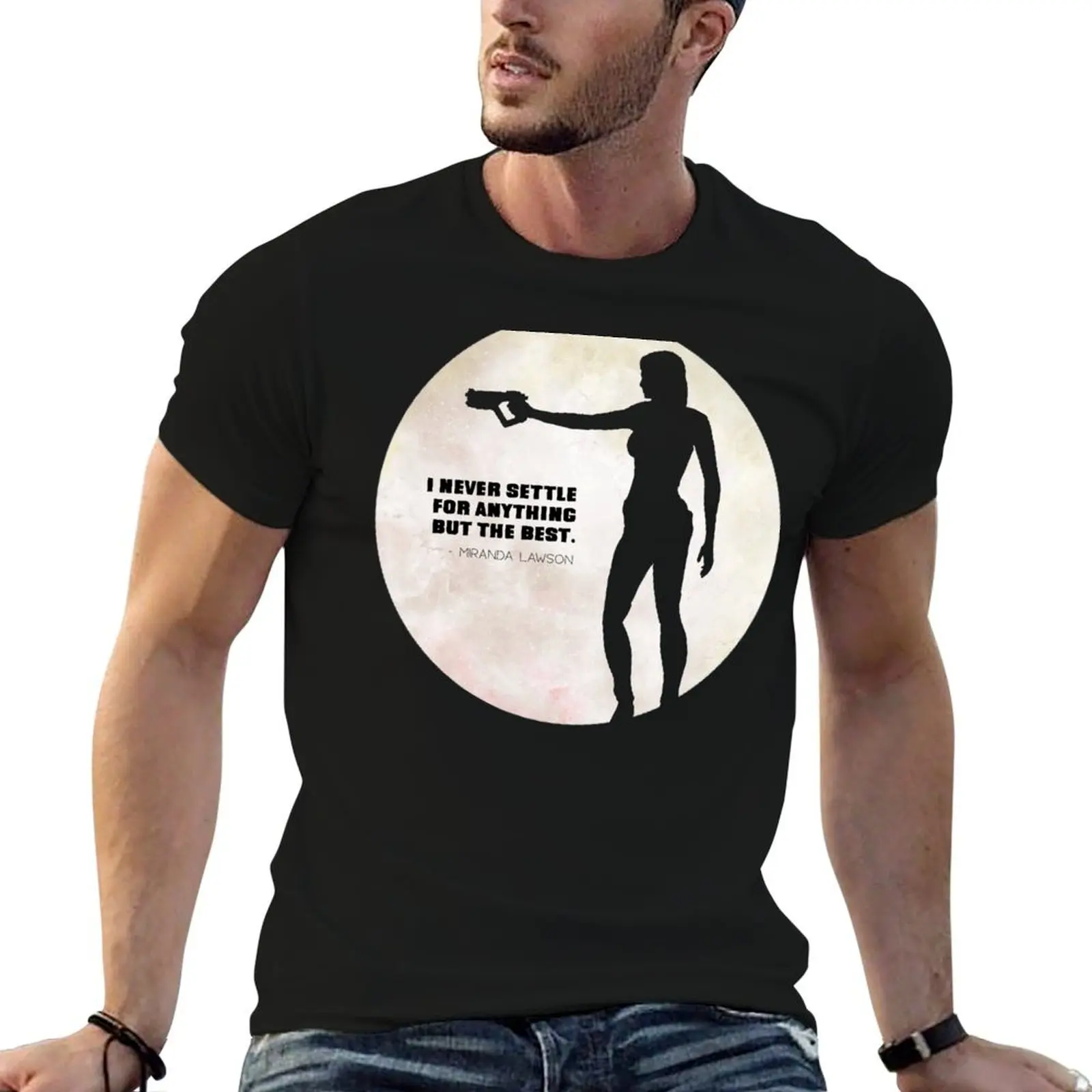 Miranda Lawson Nebula Quote T-Shirt Relaxed Casual Short Sleeve Tee