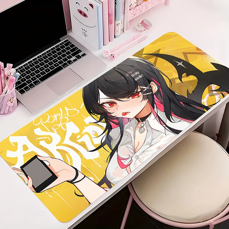 

Mouse Pad Anime Non-Slip Rubber Mousepad Desk Mat Gaming PC Accessories Large Z-zenless Zone Zero Ellen Joe Gamer Keyboard Mat