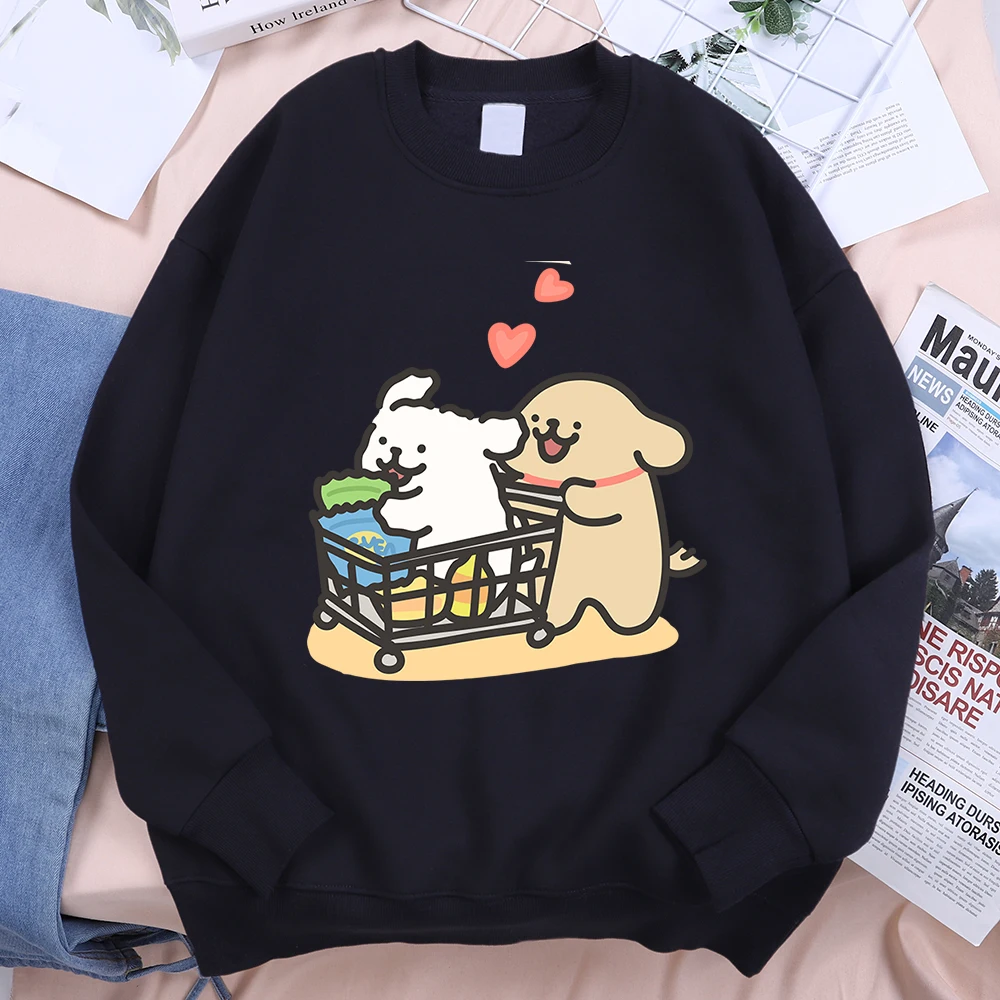 Take You On A Crazy Shopping Trip Clothing Men Casual Fleece Hoodie Creativity High Quality Pullovers Autumn Fleece Mens Hoody