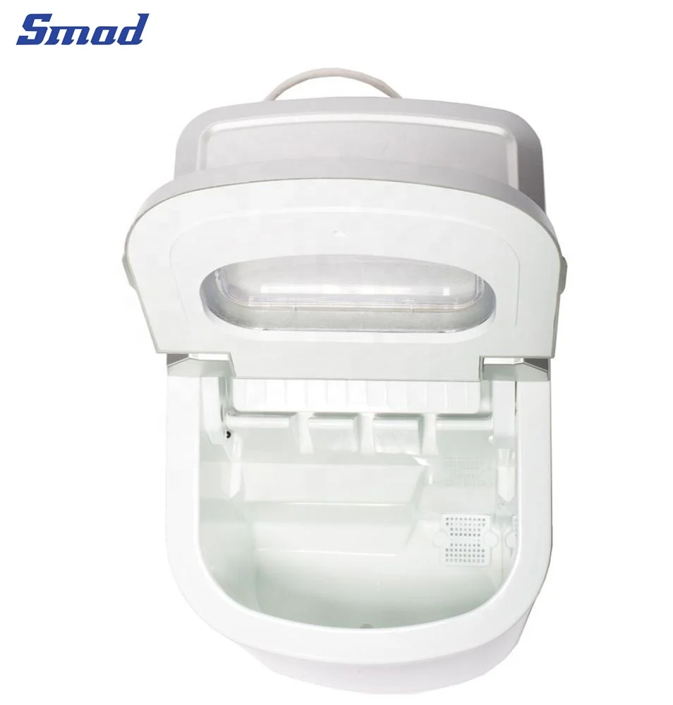 صانع مكعبات الثلج على سطح المكتب الصغير باللون الفضي #4