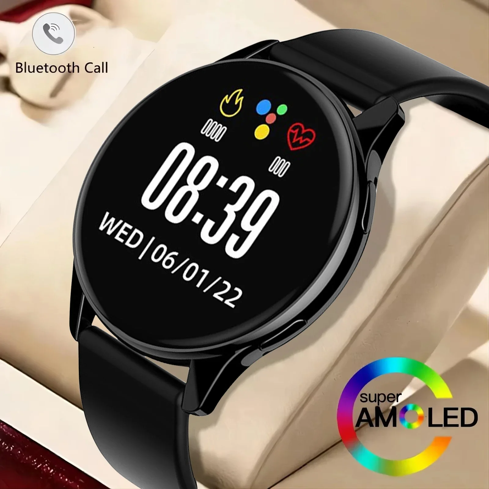 LIGE Fashion Smartwatch Bluetooth Calling Sport Smart Watch Men Sleep Heart Monitor Message Notification Smart Watches For Women