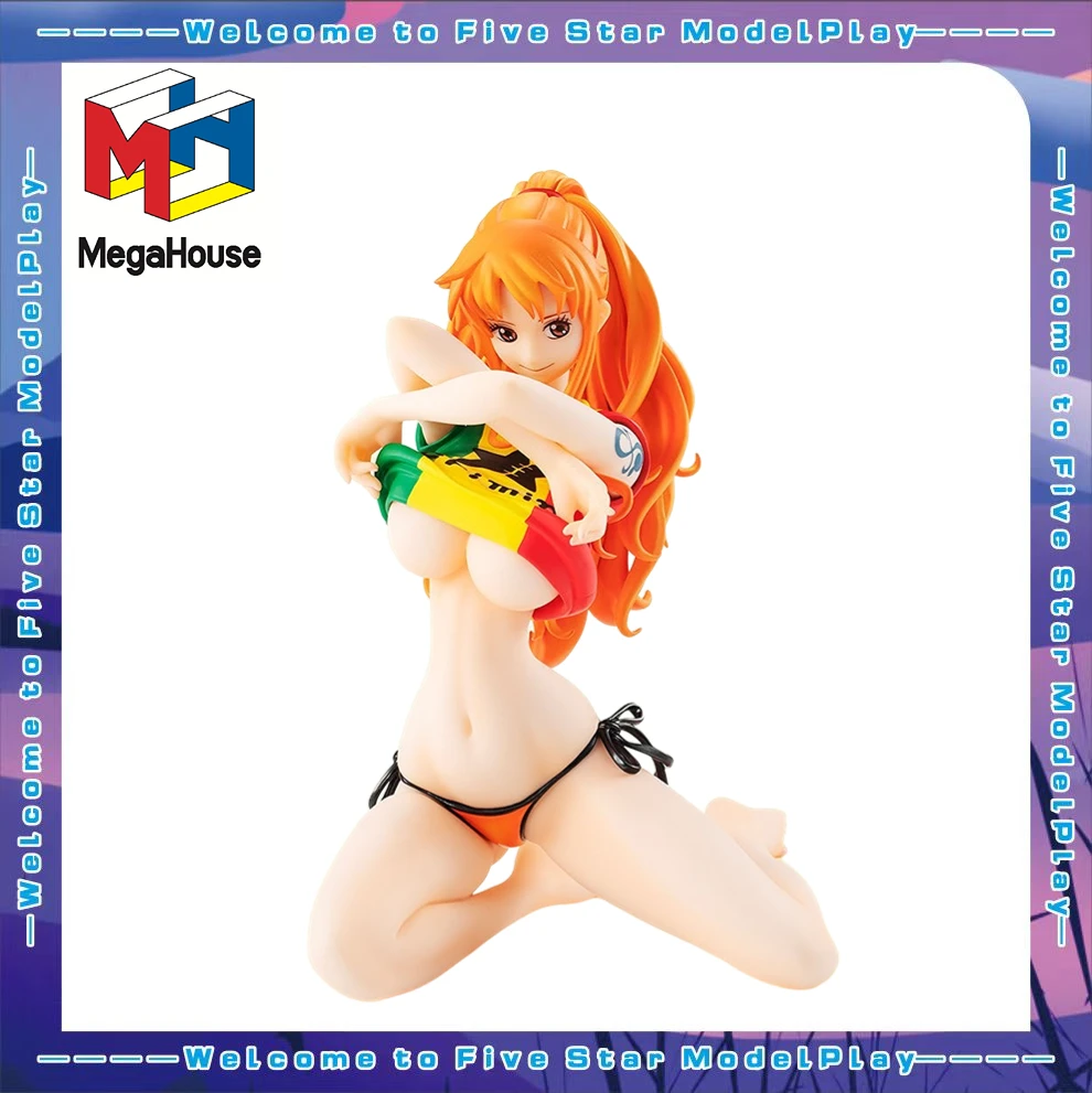 

【FS】 Оригинальная аниме-фигурка MegaHouse Portrait.Of.Pirates "LIMITED EDITION" Нами Мугивара, модель куклы, игрушка, подарок