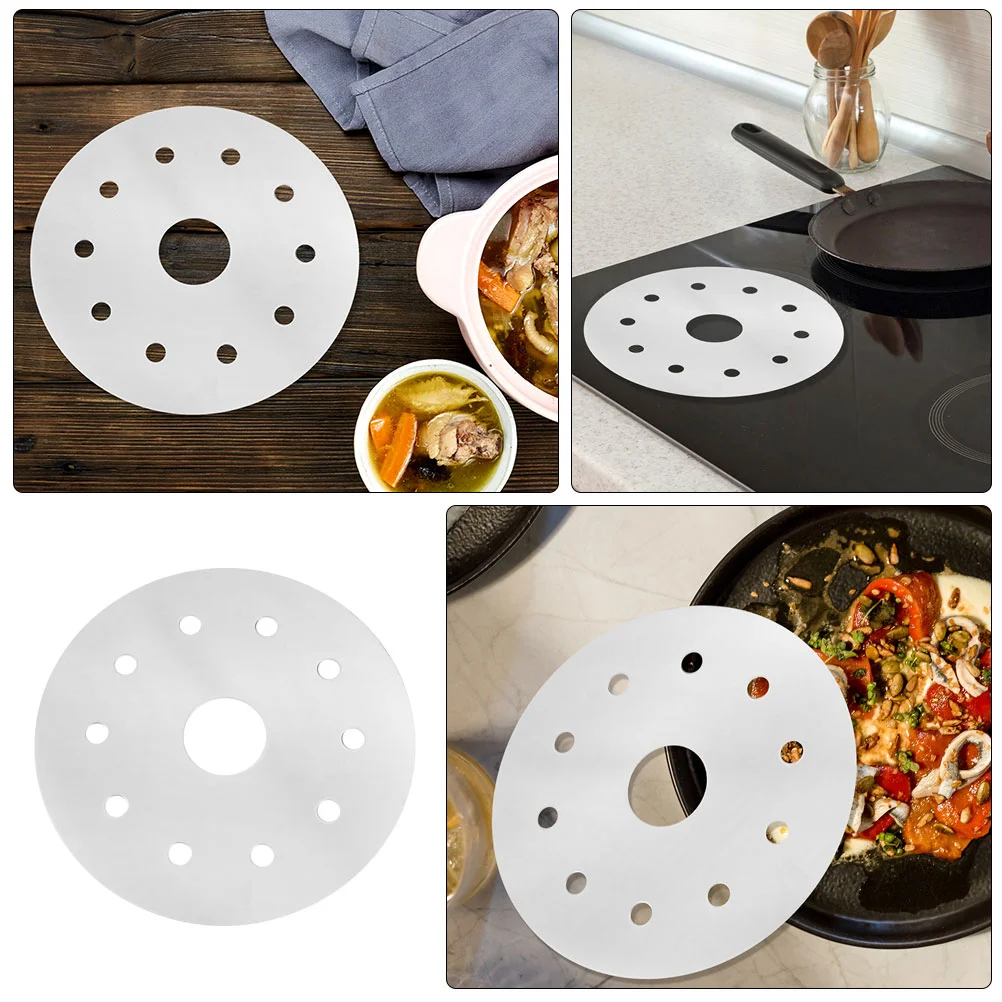 Stainless Steel Heat Conduction Plate Household Gadget Kitchen Pot Diffuser Adapter Board Cookware Utensil Induction