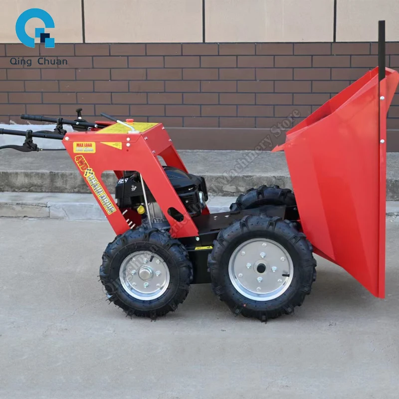 

Handcart Dump Truck Hand-held Lifting Small Unloading Handling Vehicle Translation Bucket Dump Truck