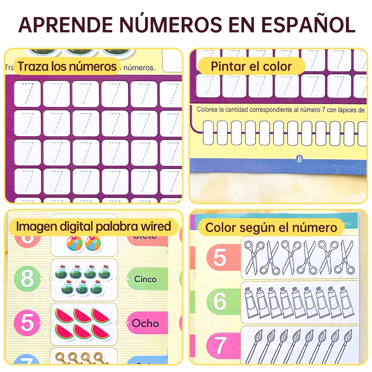4 Pack 2 Level Spanish Alphabe - Kids Education Level review and price