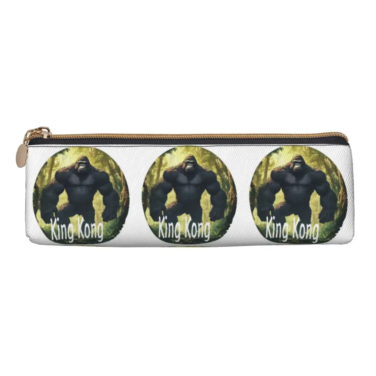 

King Kong - King Kong Movies Pencil Case Pencil Pouch Storage Stationery Supplies Large Storage Pen Box Pencil Bag for Boy Girl