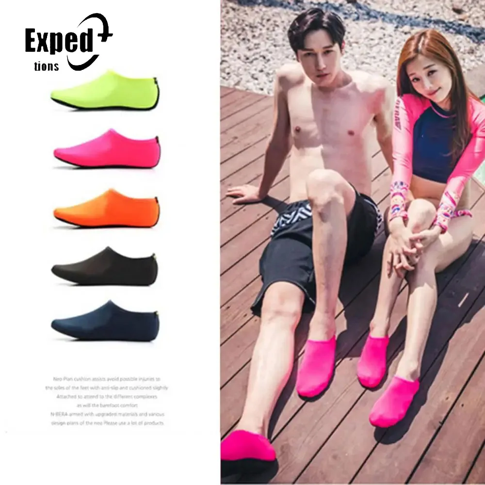 

Beach Socks Snorkelling Shoe Covers Summer Beach Diving Sport Scuba Socks Non-Slip Barefoot Protector Skin Shoes