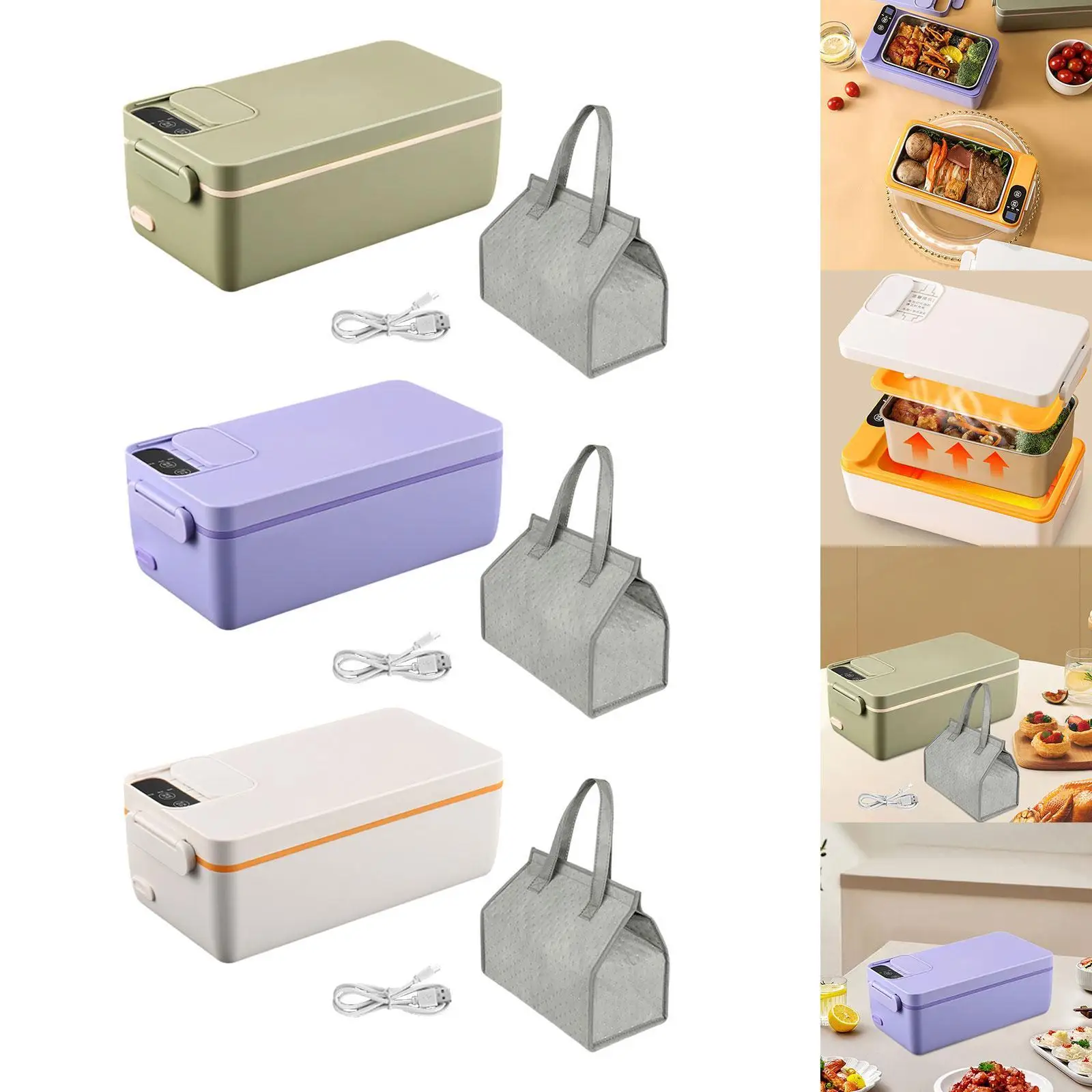 

Electric Lunch Heater,Heated Lunchbox,Self Heating Lunch Box,Heated Lunch Box