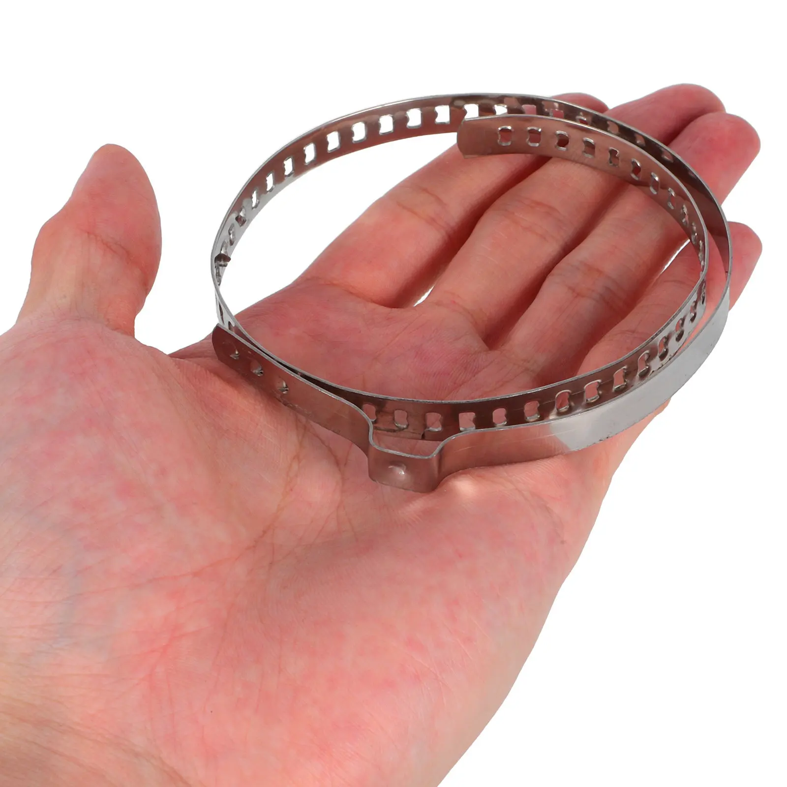 

Комплект из 2 универсальных регулируемых зажимов для защитных колпачков карданного вала из нержавеющей стали, инструмент для ремонта обжимных лент