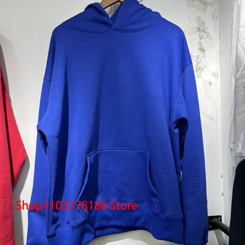 

Уличная одежда с настоящими фотографиями, толстовка Kanye West, классический однотонный простой пуловер, свободный повседневный сезон 6, толстовки с капюшоном для мужчин и женщин