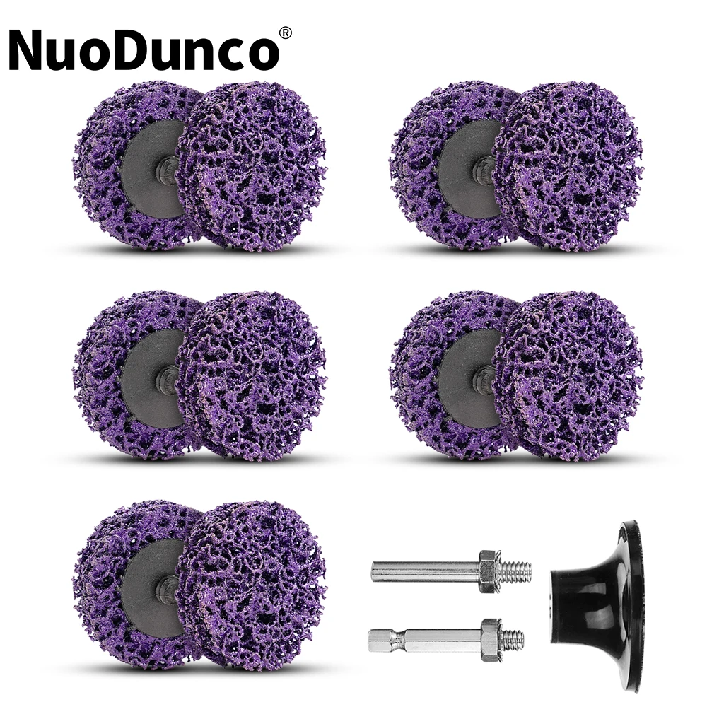 

20 шт. 2-дюймовых быстросменных полировальных кругов Roloc для удаления краски и зачистки, с 1 держателем для подушечек для шлифовки