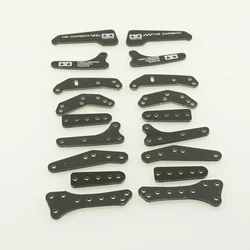 homemade tamiya mini 4wd racing car black frp wing damper plate for AR MA MS chassis