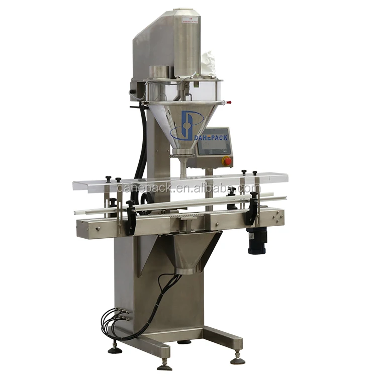 Auger Filler Automatic Salt Spice Powder Bottle Filling Machine Powder Filling Capping Machine