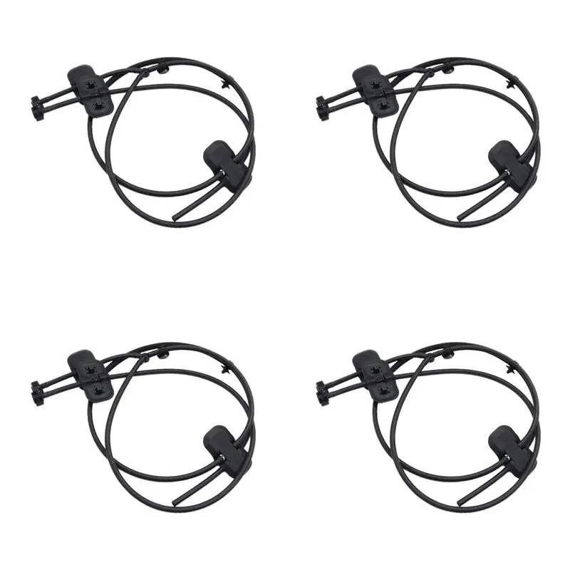 Stablize 4X 9673401080 6438ET Car Engine Hood Front Windscreen Wiper Nozzle For 508 Windshield Washer Cleaner Tube
