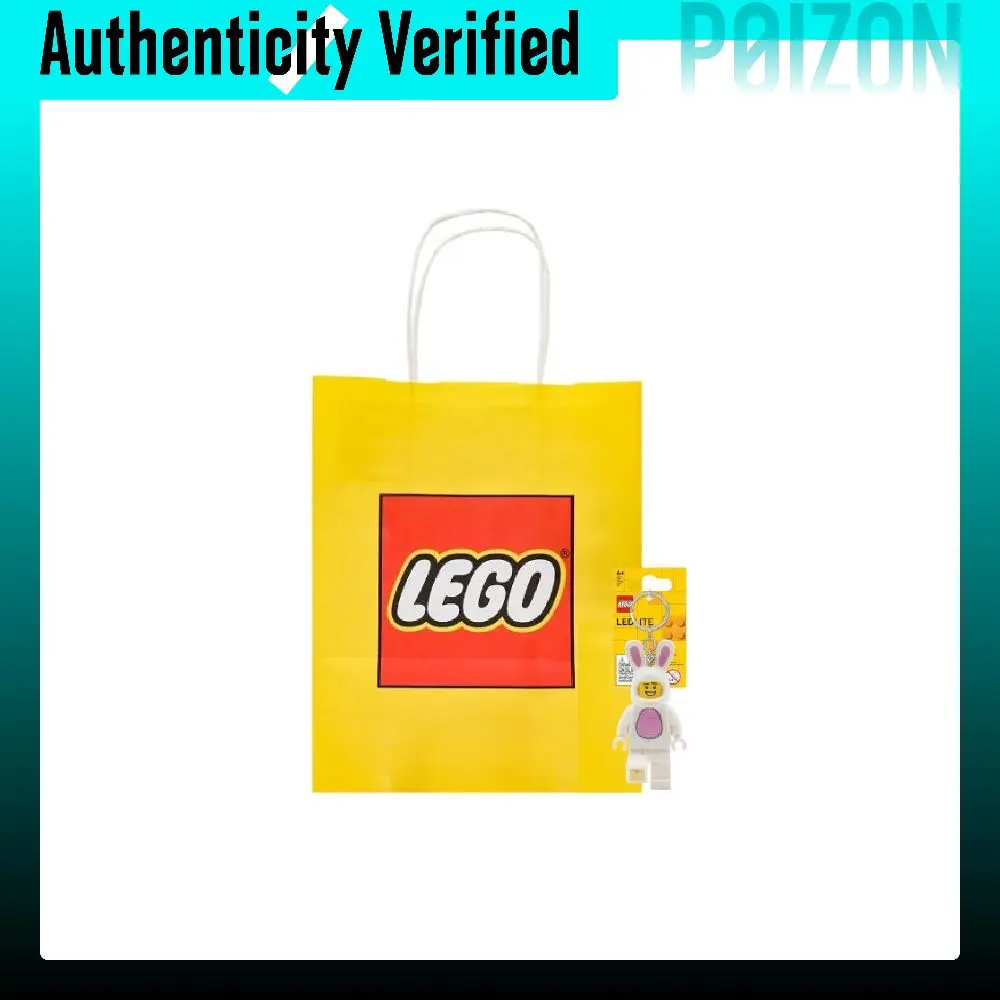 LEGO Figure Print Collection Rabbit Glow in The Dark Keychain Building Block Figures 0 300 LGL KE73H LGL-KE73H