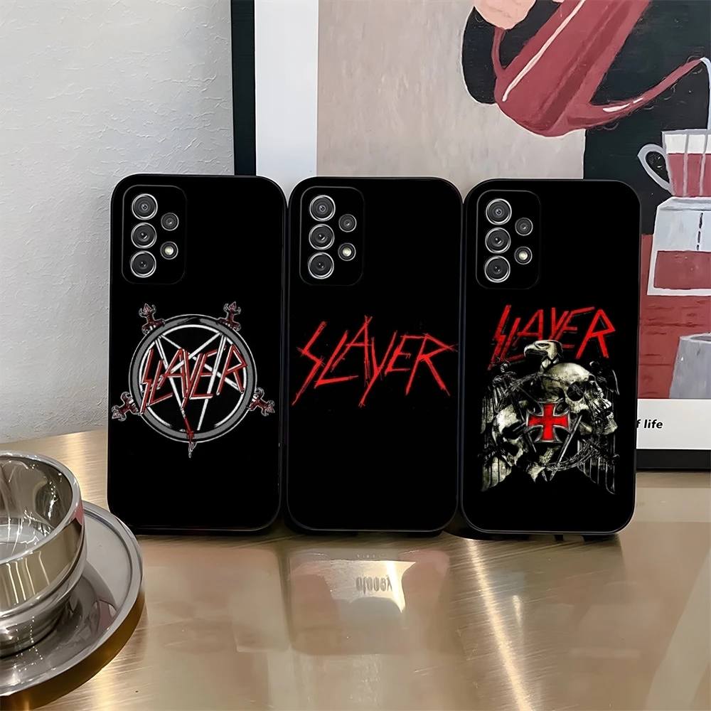 

Чехол для телефона Slayer Heavy Metal Rock Band для Samsung Galaxy S25 S24 S21 S23 S22 S20 Ultra Fe Plus A34 A16 A54 A24 A52 A53 M54 Cov