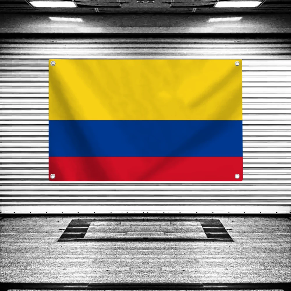 Colombia Flag National Flag Flag Pride Flag Flag to Hang Flags Outdoor Banner Decorative Flags Wall Decoration Room Decor Y2k