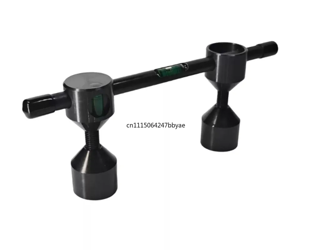 For High Precision Circular Bubble Level Metal Base Mounting Holes Mini Spirit Level for Measuring Instrument