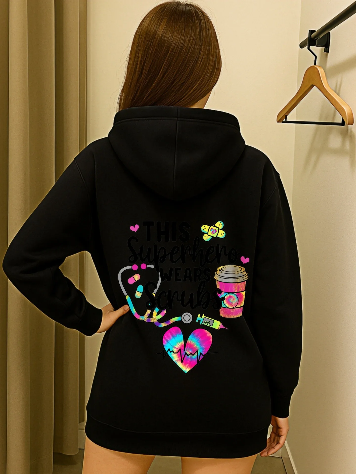 Sudadera con capucha gráfica para mujer, loro, diseño estético estampado, uso diario informal, tela suave, para hombres y mujeres jóvenes