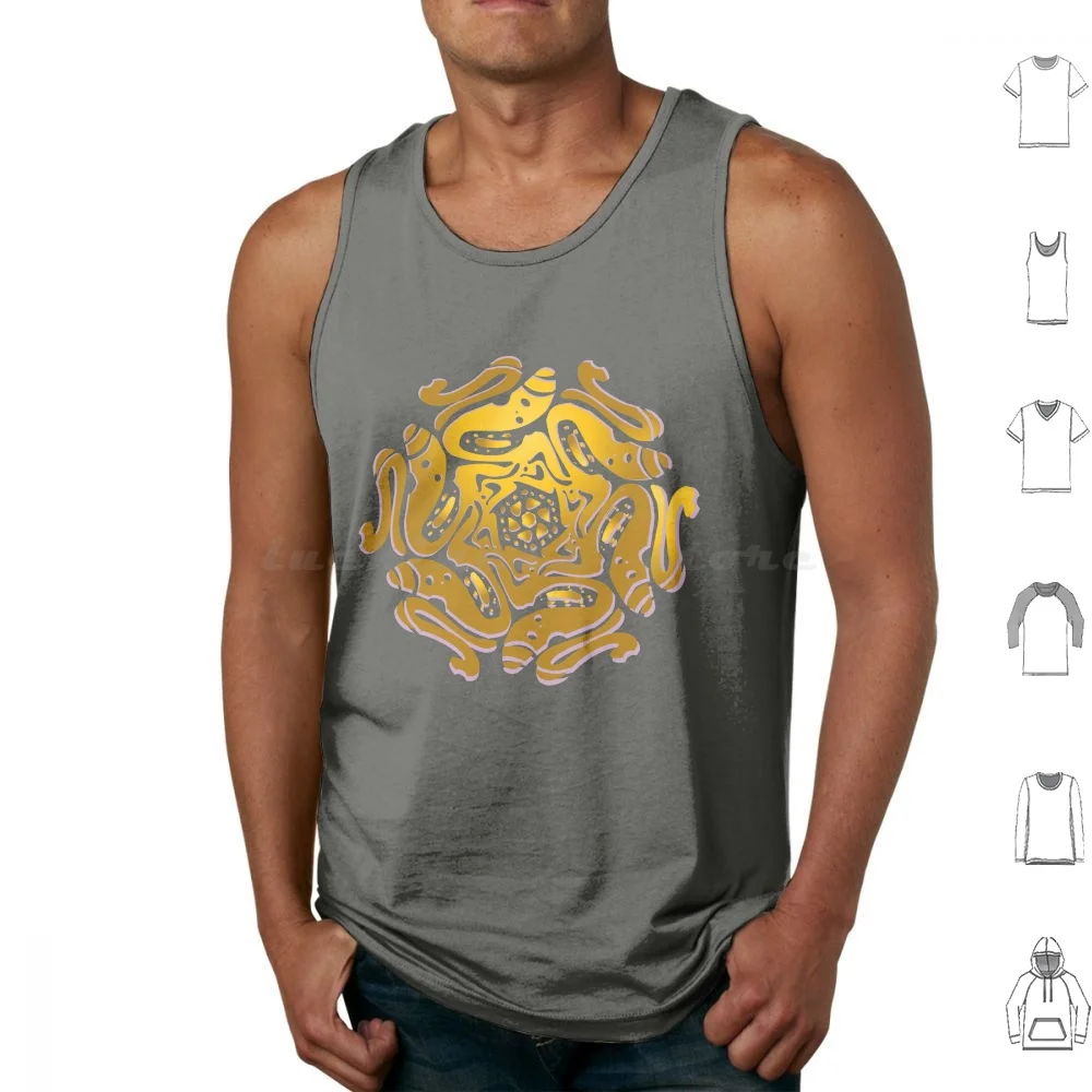 

Soothing Mandala Design Tank Tops Vest Sleeveless Mandala Yoga Inner Peace Buddhism Yantra Ornament Pilates Yin Yang Mandala