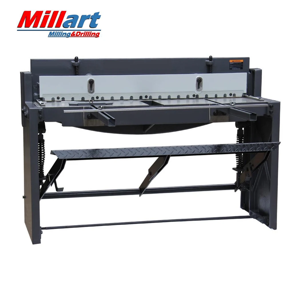 Q01-1.5*1320 Sheet Metal Machinery Manual Shearing Machine Foot Shearing Machine