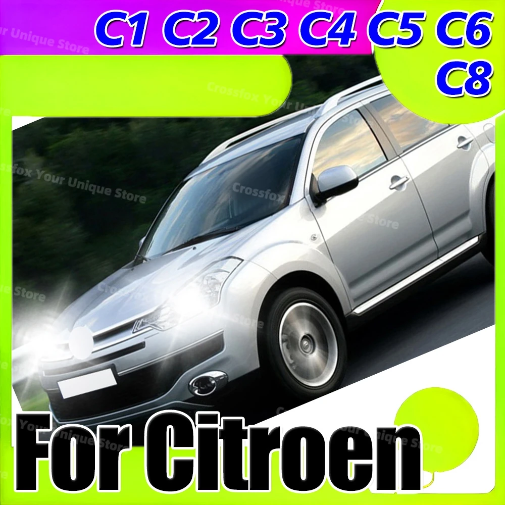 

2x T10 Car LED License Plate Bulbs Parking Lamps For Citroen C1 C2 C3 C4 Grand Picasso C5 Aircross Cactus C6 C8 Interior Lights