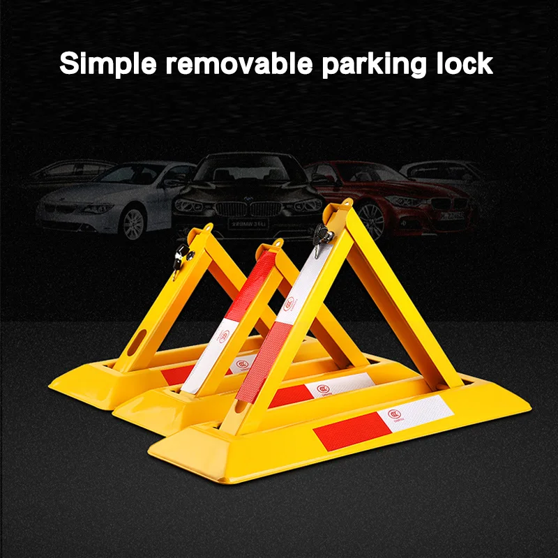 1pc Simple and Economical Parking Lock Car Auto Position Lock Close Device Parking Lock Parking Place Stop