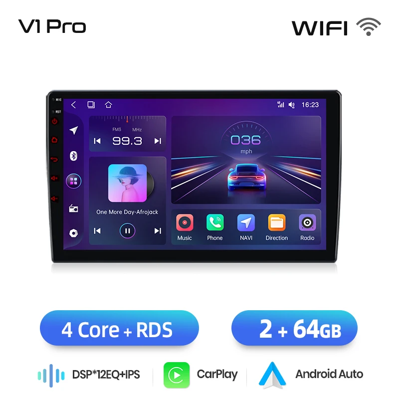 Junsun Draadloze Carplay Android Auto Autoradio Voor Fiat Ducato Peugeot Boxer 2 Citroen Jumper 2 2006 - 2015 Gps Multimedia 2 Din