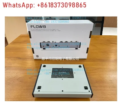 FLOW 8 Digital Mixer 8-way Stage Performance Conference Small Portable with Bluetooth 8-way Digital Mixer