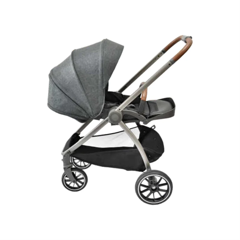 

New Wholesale Custom Baby Carriage Aluminum Frame High View Lightweight Baby Strollers With Sleeping Bag Baby Strollers