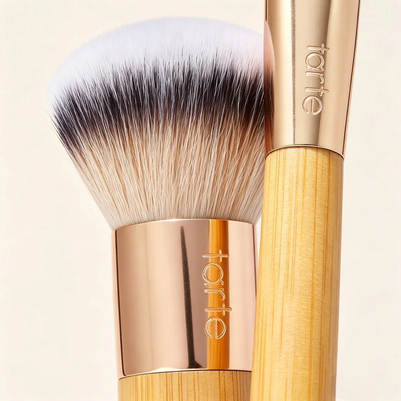 tarte Angled Paw Concealer Brush Precision Blending Tool Seamless Coverage Easy Apply Concealer Makeup Cosmetic Brush