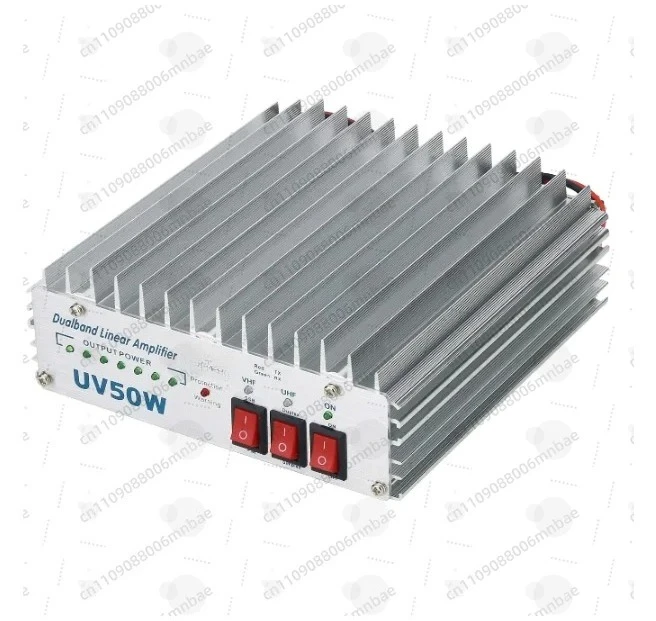 For BJ-UV50W 136-174/400-470MHz UV Dual Band Duplex Walkie Talkie Linear Amplifier Full Mode Unilateral Power Amplifier