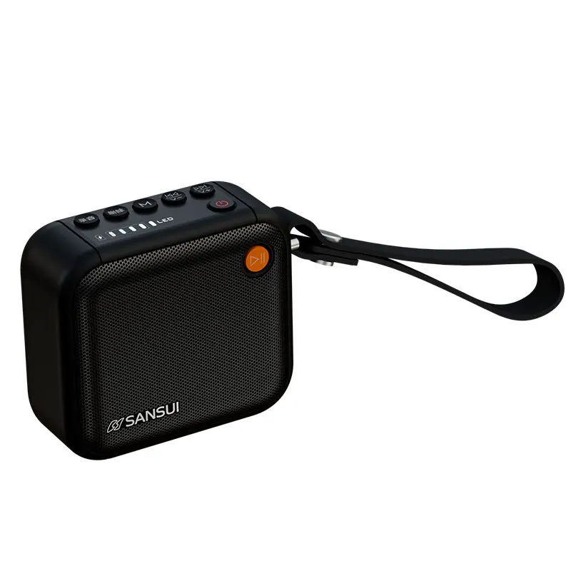 Sansui F39 Mini Wireless Bluetooth HIFI Speaker StereoTWS Bass