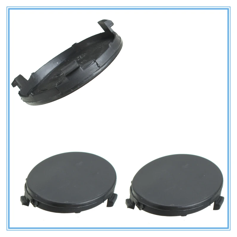 4X 8M5117A989A المصد الأمامي المصد الأمامي المستدير سحب غطاء العين غطاء هوك غطاء أسود لفورد ل التركيز 2008 2009 2010 2011