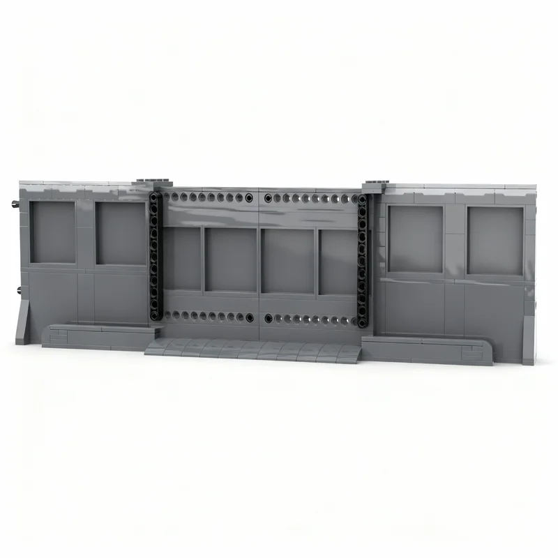 192 Piezas MOC Star Battle, Modelo de Puerta de Muro Imperial, Bloques de Construcción de Juguetes, Arquitectura, Bricolaje, Idea Creativa, Regalo de Navidad, Educación