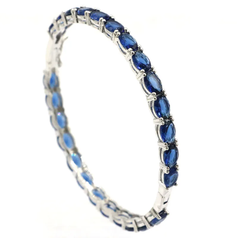 

Buy 5 Get 1 Free 64x5mm Gorgeous Violet Tanzanite Tanzanite Violet Tanzanite Pink Kunzite White CZ Bracelet Length 8.5inch