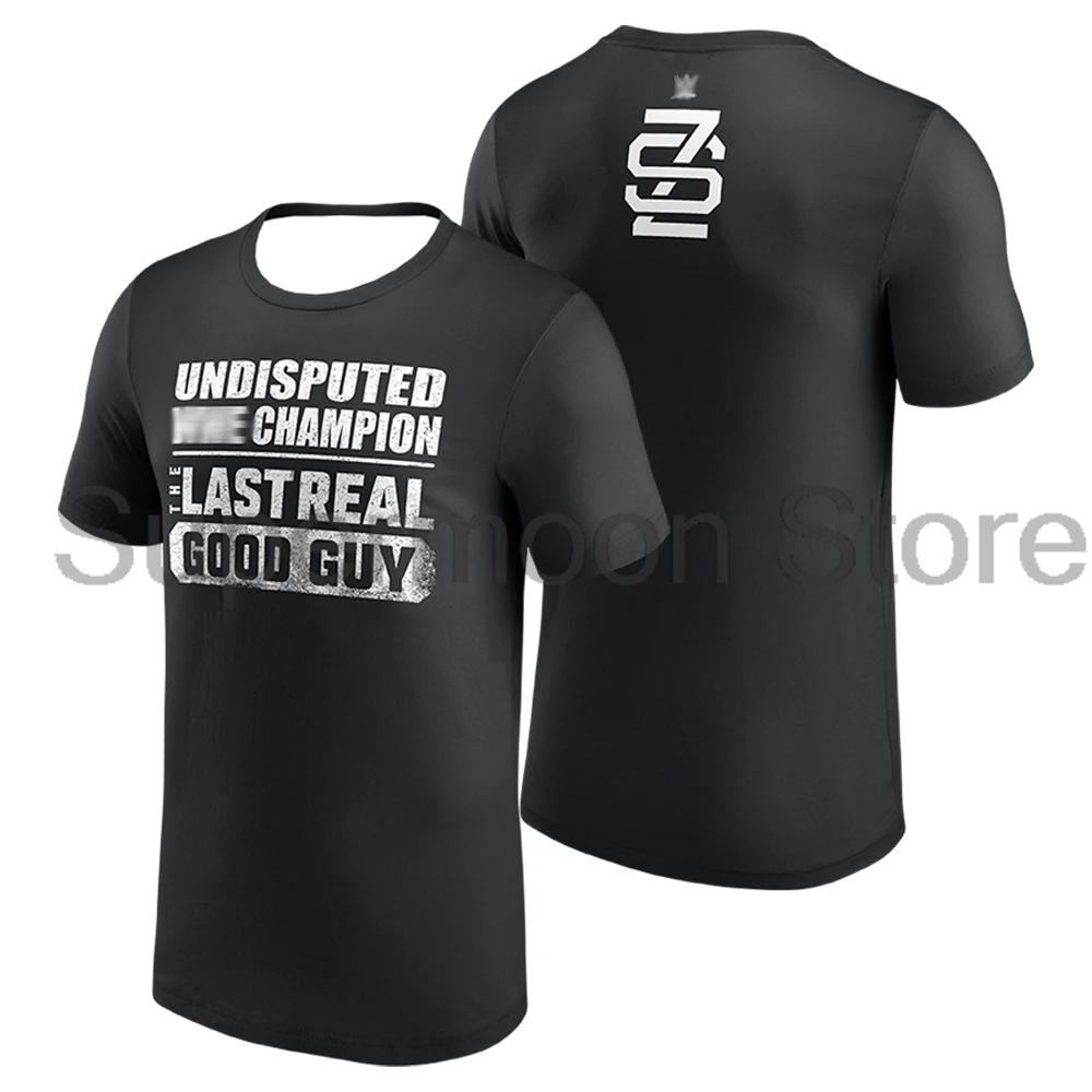 Men's Black Sami Zayn Night of Champ 2026 T-shirt Crewneck Short Sleeve Polyester Tee Women Outdoor Streetwear Tops