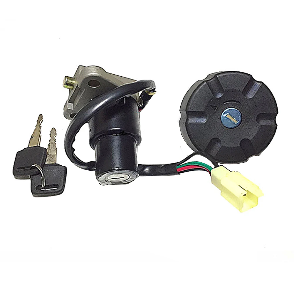 Motorcycle Ignition Switch Lock Fuel Gas Cap W/Keys For ZongShen 125GY ZS125GY 125cc Dirtbike