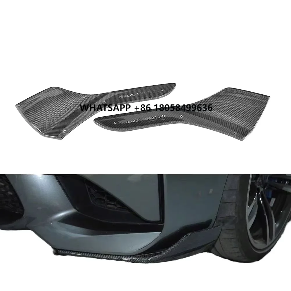 

Carbon Fiber Auto Performance Parts High Quality Car Accessories Front Bumper Side Splitter for M2 F87