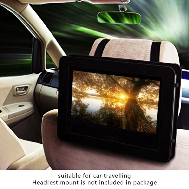 Hot-2500Mah Player 10 Inches Mobile Portable DVD Player Multifunction Convenient Stable CD Player