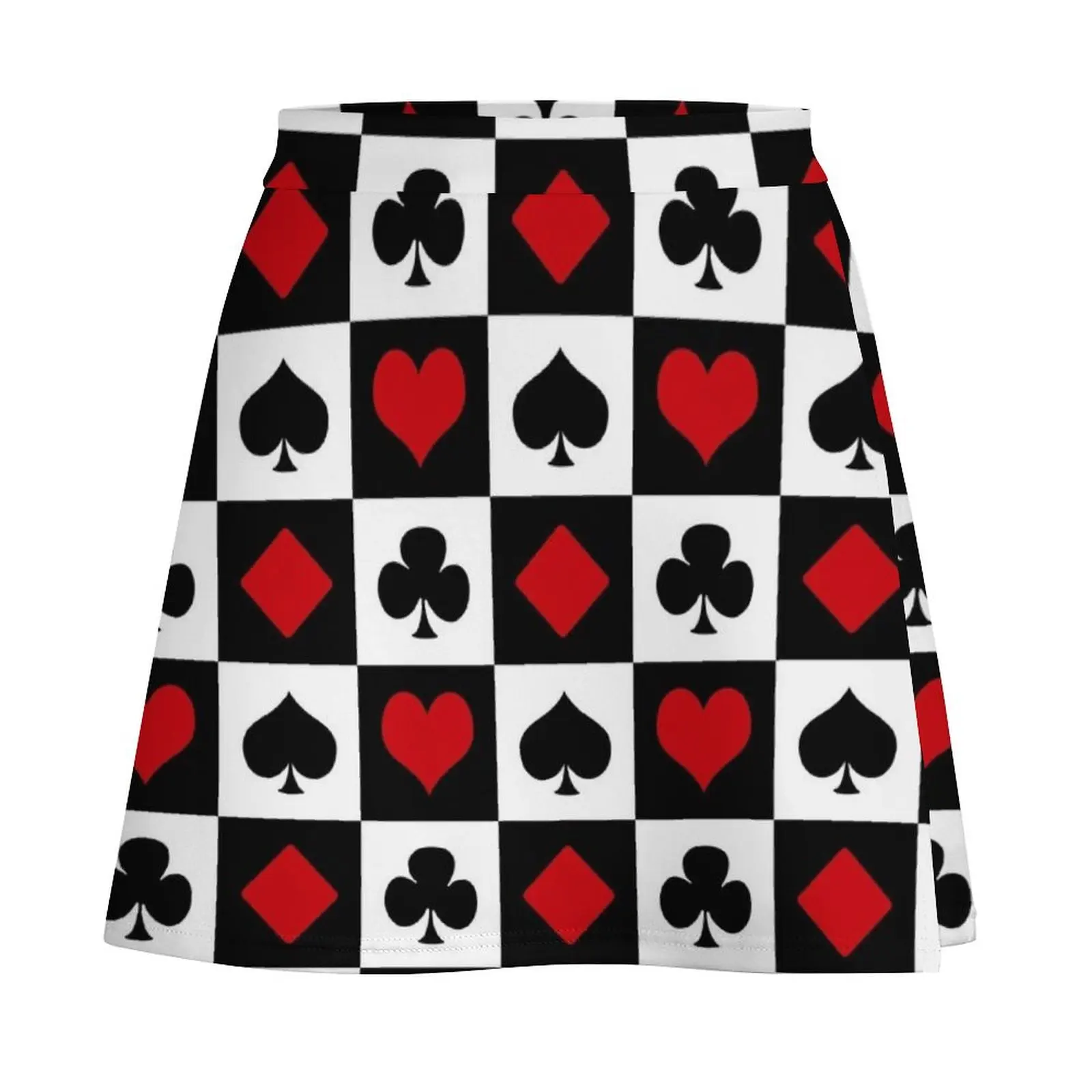 Playing card Mini Skirt micro mini extreme for women summer skirts korean clothes ladies