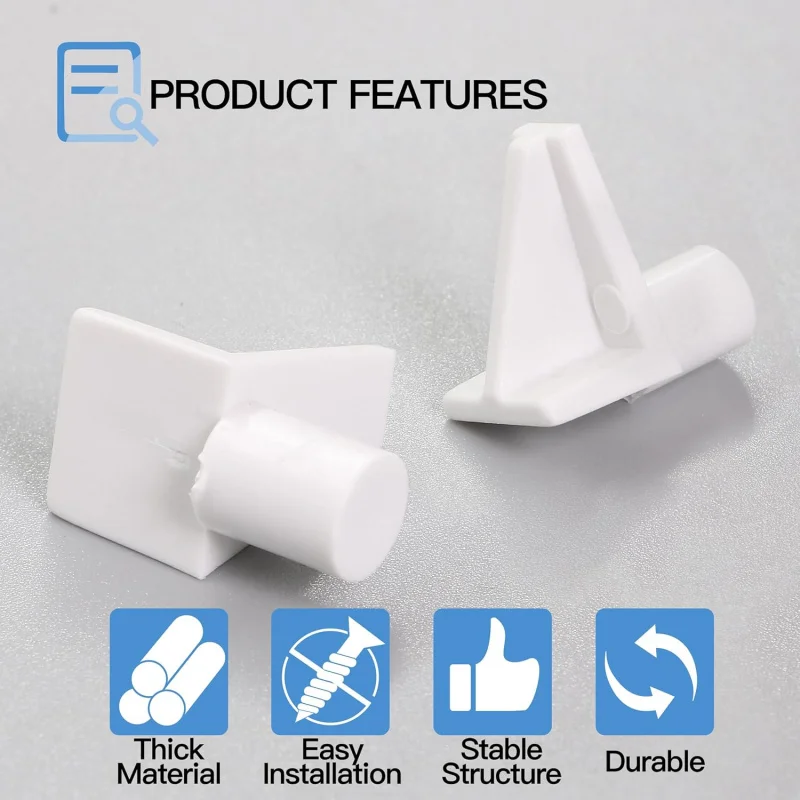 หมุดยึดชั้นวางสีขาว 20 ชิ้น, หมุดยึดชั้นวางพลาสติกขนาด 1/4 นิ้ว, หมุดยึดชั้นวางของ, คลิปยึดชั้นวางของ, หมุดยึดชั้นวางของ, ตู้หนังสือ, ห้องโดยสาร